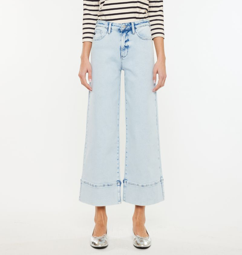 Tori High Rise Wide Leg Jeans