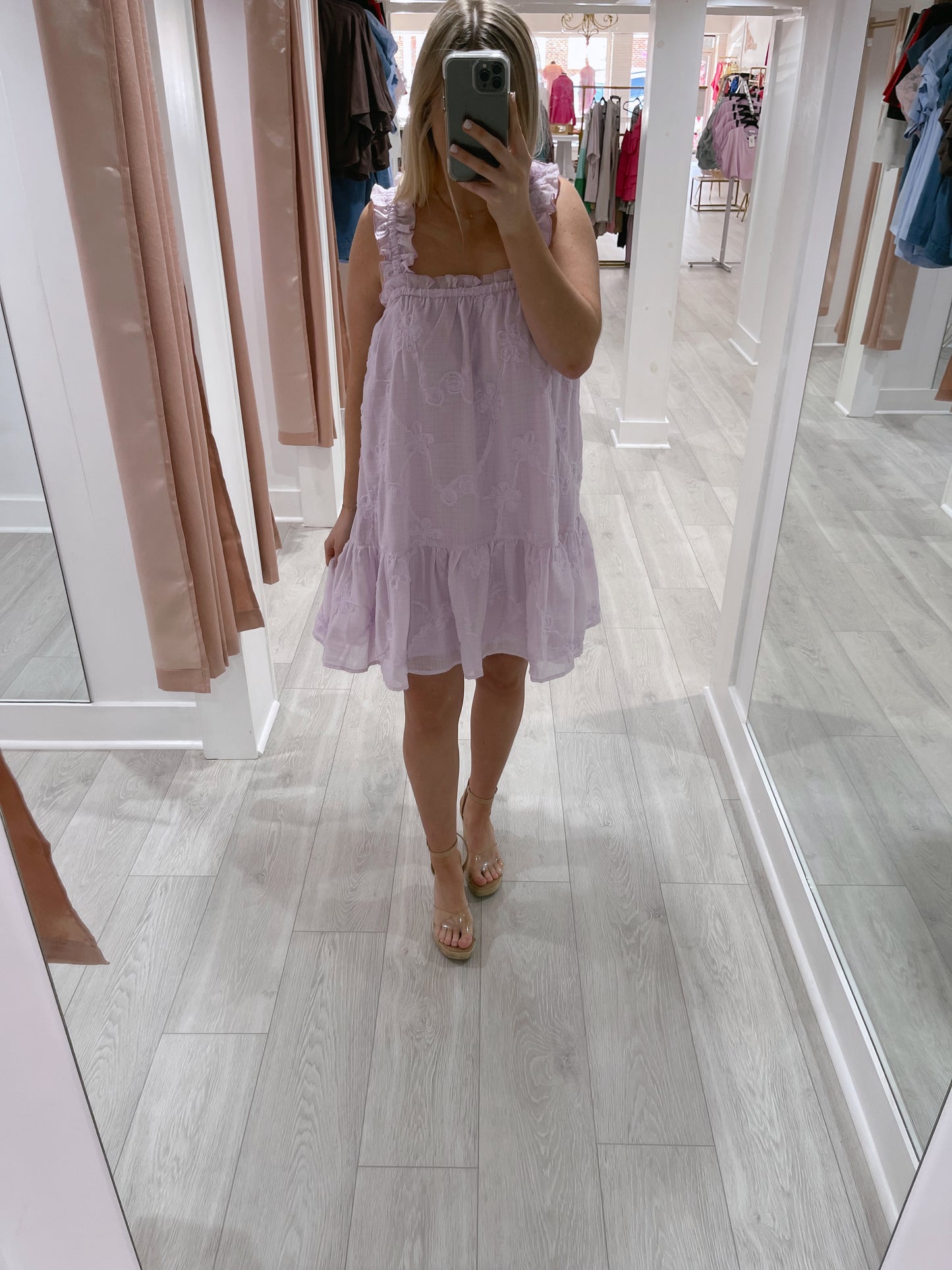 Bright Charm Dress (Lavender)