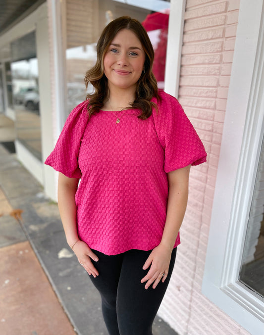 Make It A Date Blouse *Plus Size