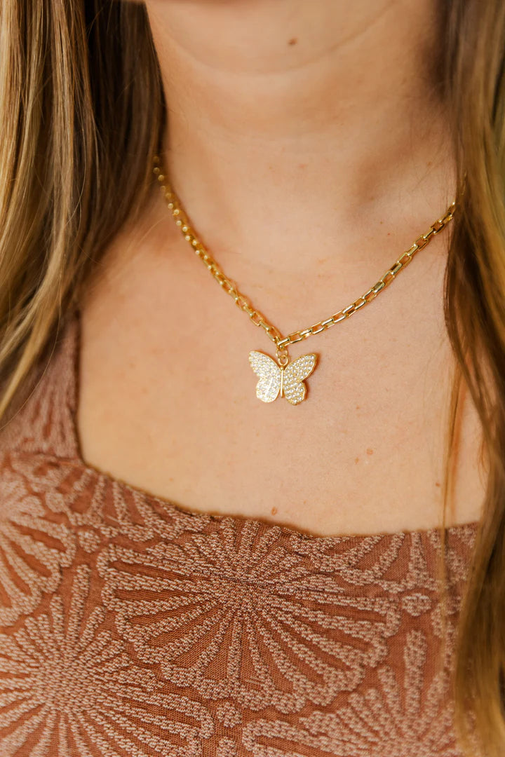 Betsy Butterfly Necklace