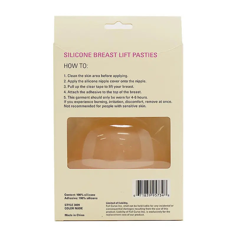 Silicone Breast Lift Pasties (Nude)