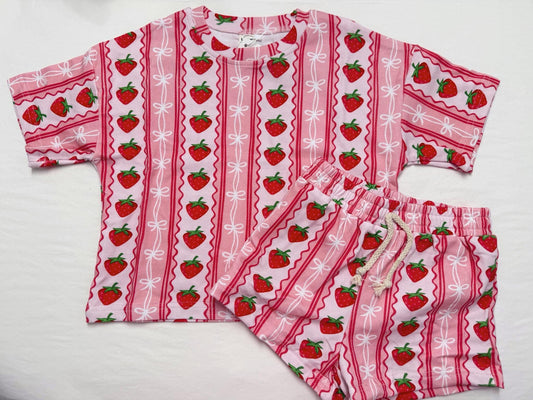 Shorts Set | Strawberry