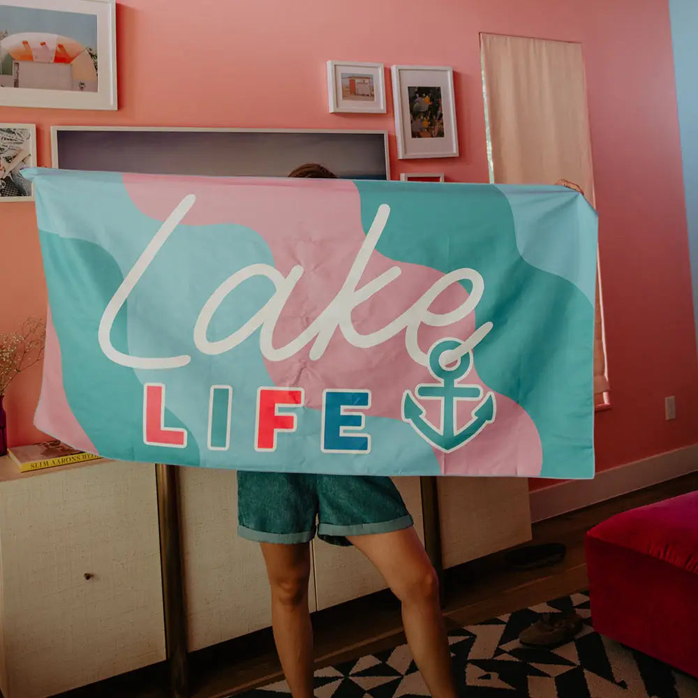 Lake Life Quick Dry Towel