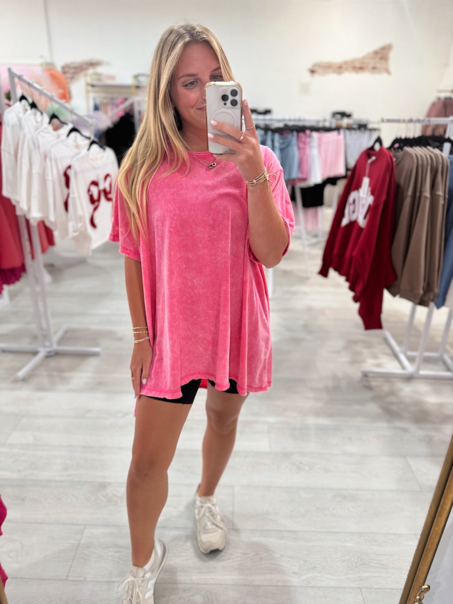 Time For Fun Top (Fuchsia)