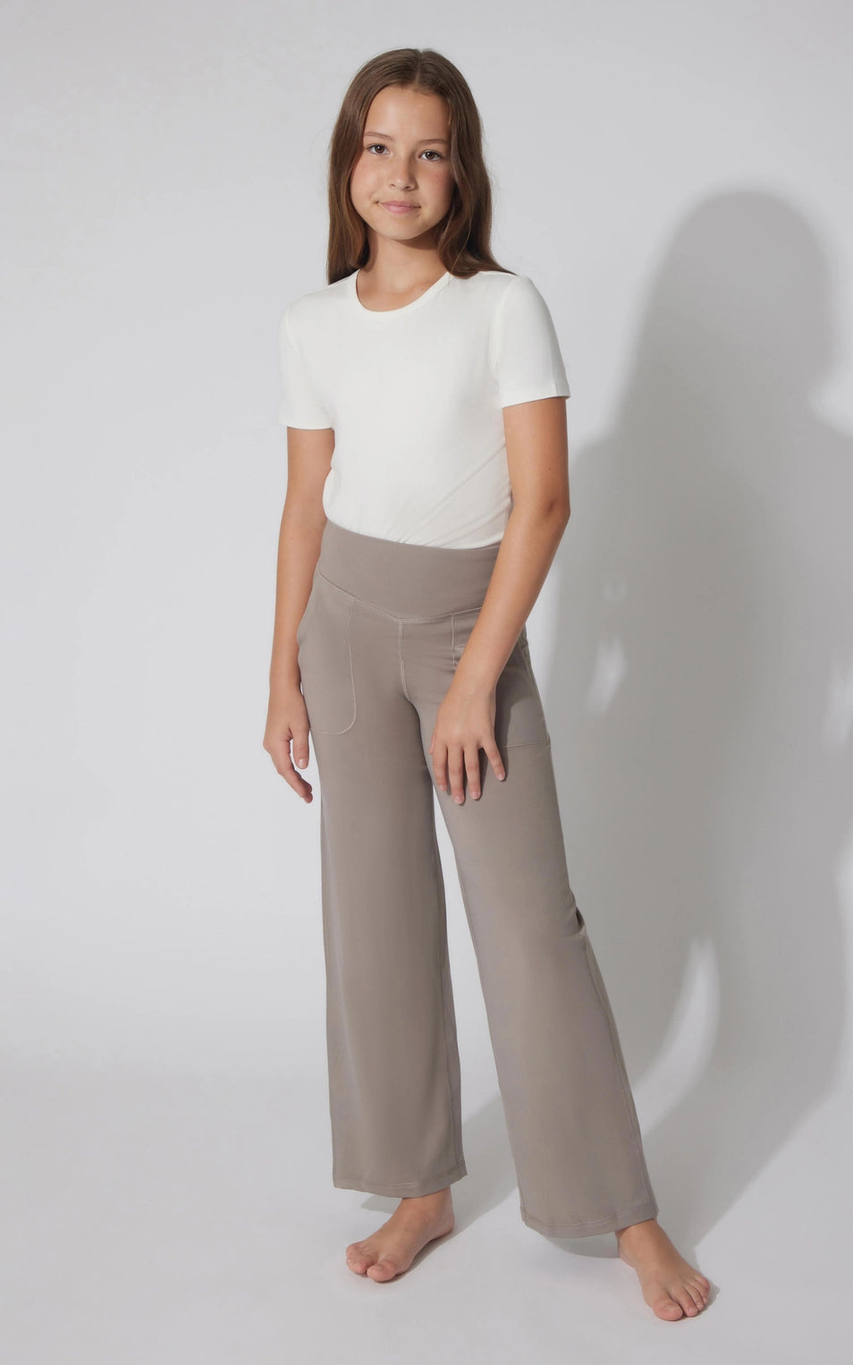 Girls Nudetech Wide Leg Everyday Pant - 2 Pack *sold together