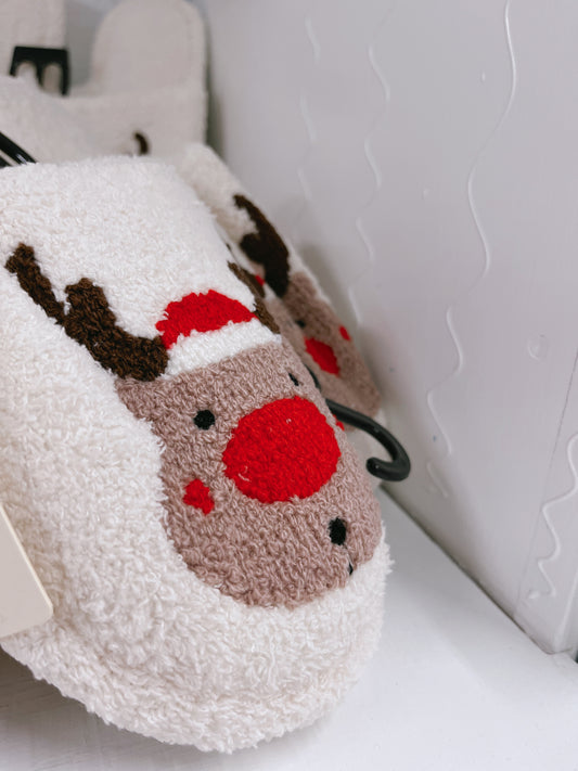 Reindeer Slippers