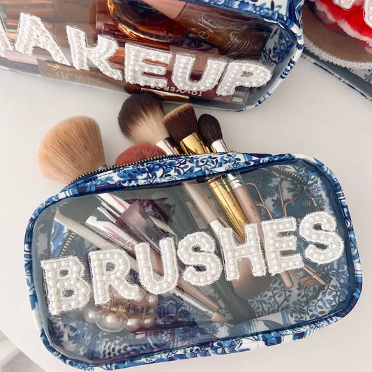 Brushes Bag (Med. - Blue Willow)