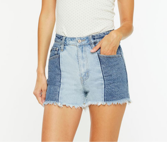 Becca High Rise Denim Shorts