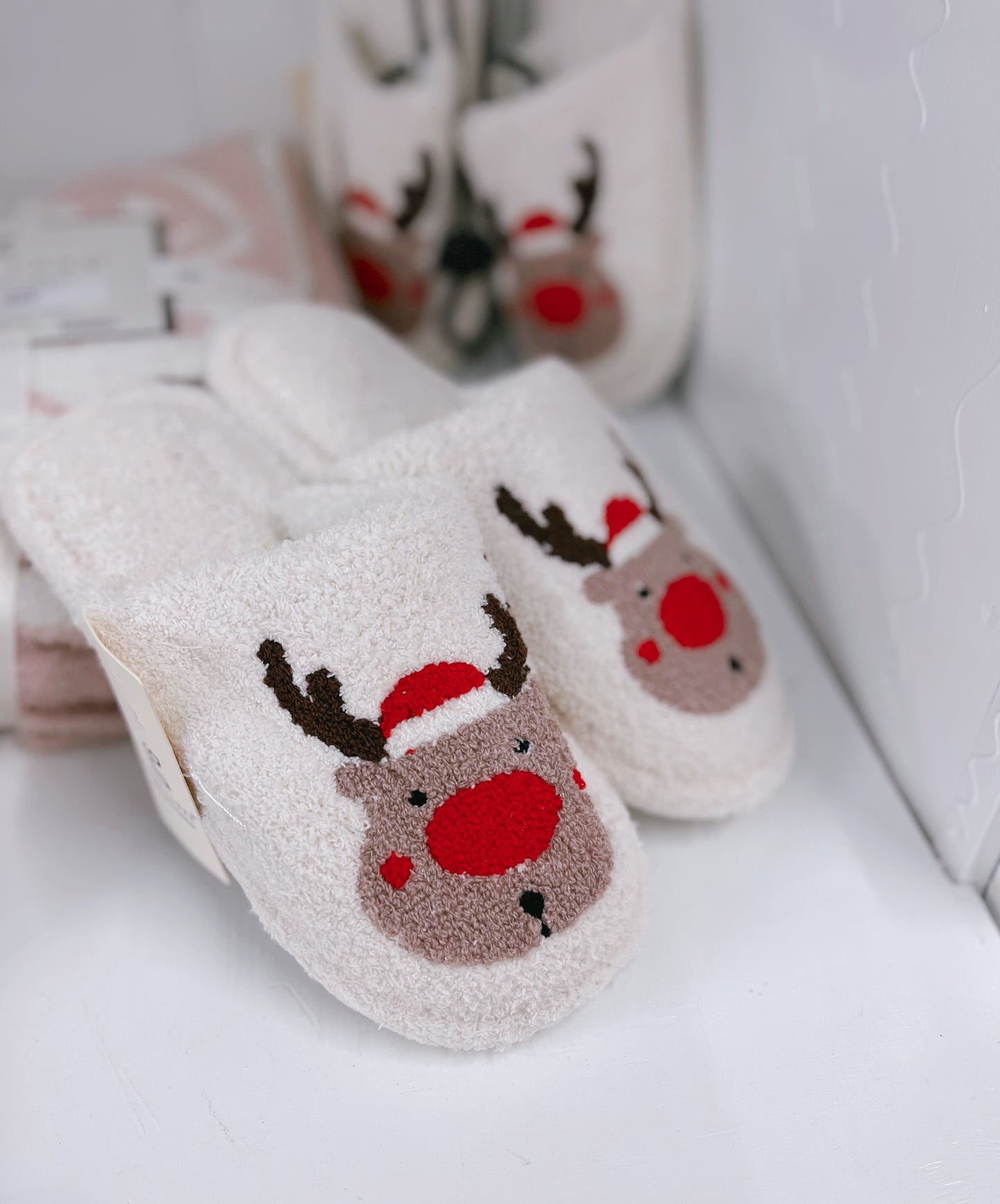 Reindeer Slippers