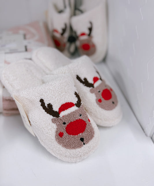 Reindeer Slippers