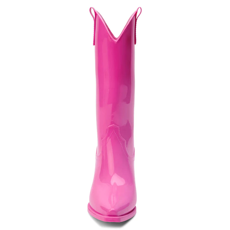 Annie Cowgirl Rain Boots (Pink)