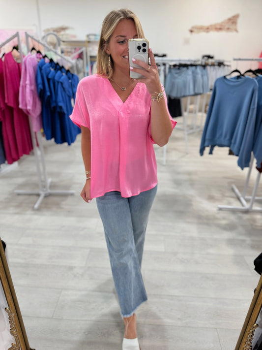At This Point Blouse (Pink)