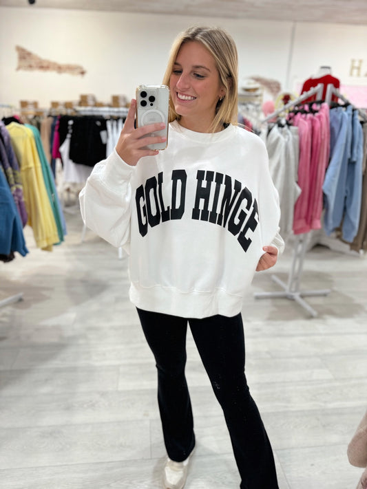 Ivory GH Wide Arm Sweatshirt