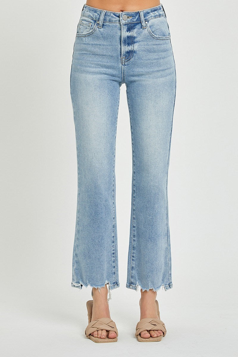 Lola High Rise Straight Jeans