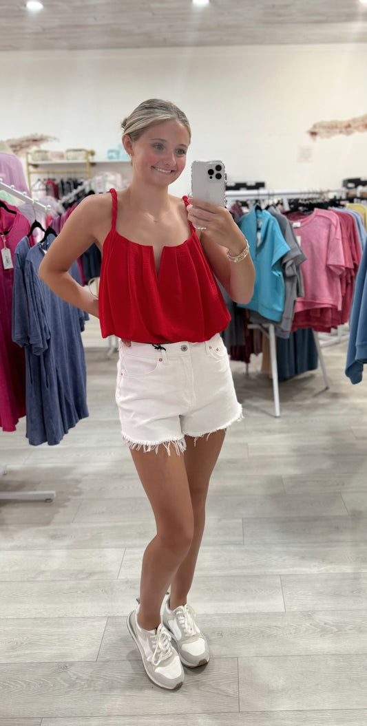 Stella Bubble Hem Top