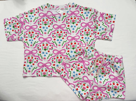 Shorts Set | Coquette Garden