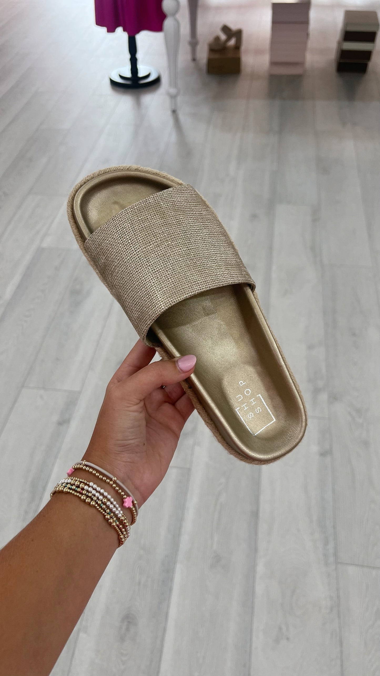 Crisanta Slip On Sandals