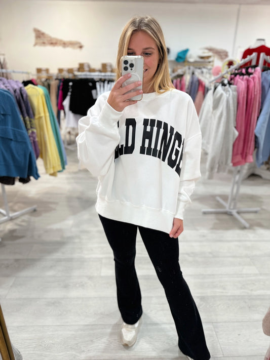 Ivory GH Wide Arm Sweatshirt