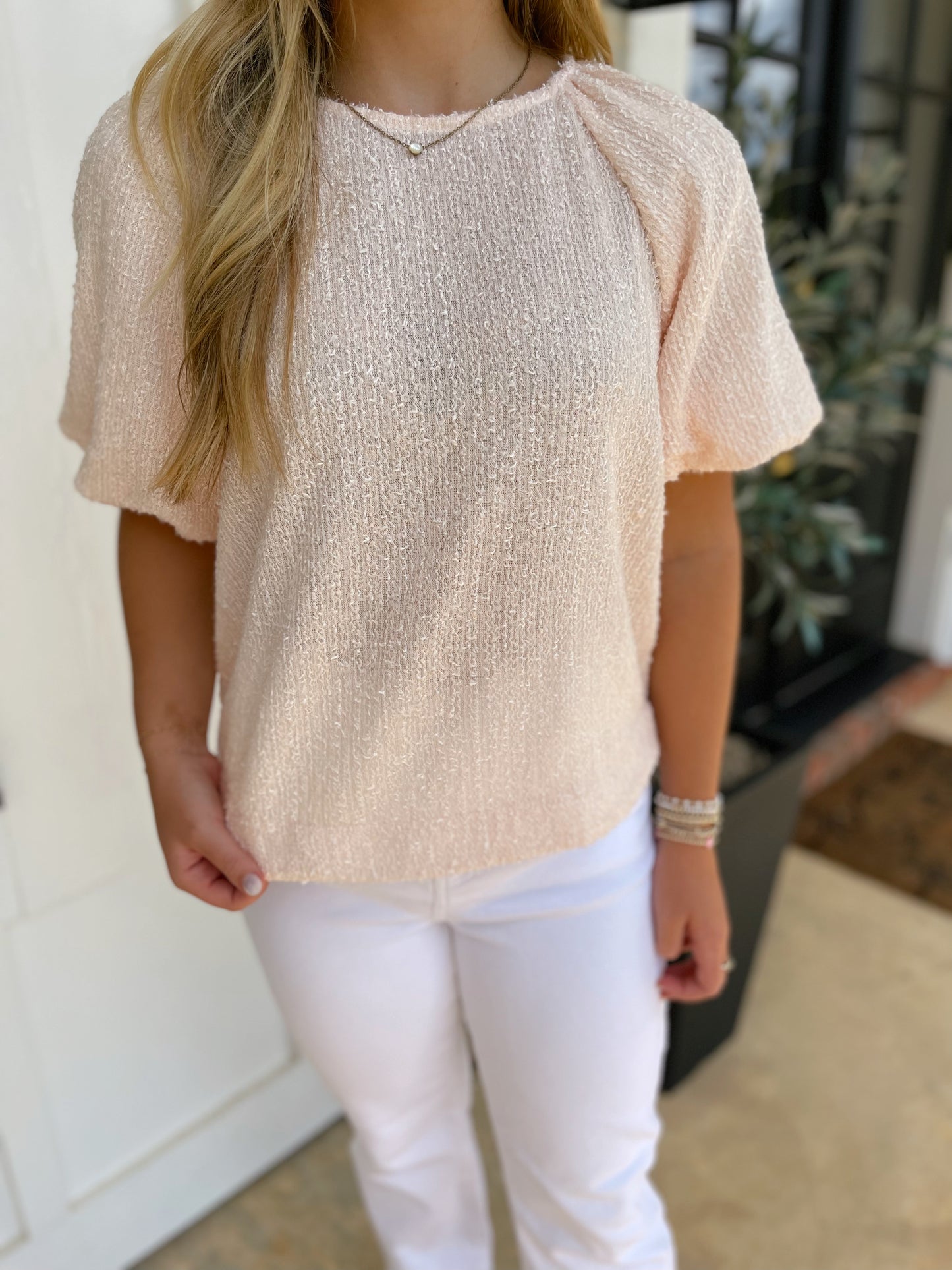 Radiating Elegance Top