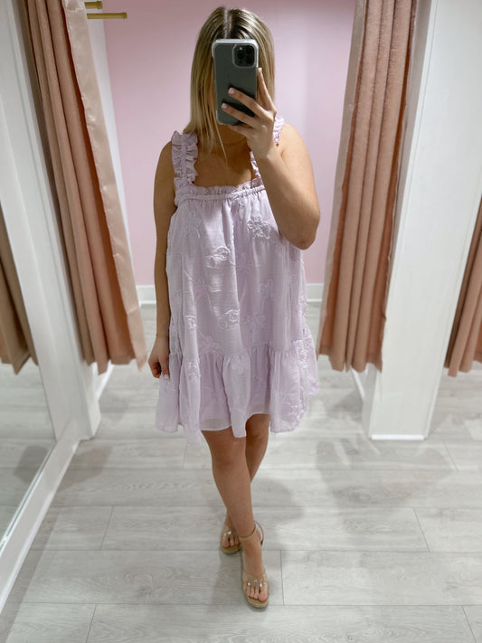 Bright Charm Dress (Lavender)