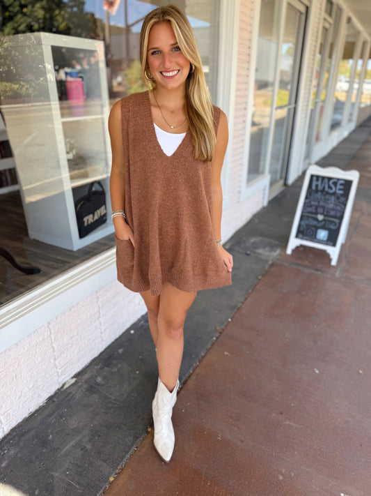 Absolutely Snuggly Tunic (Pecan)