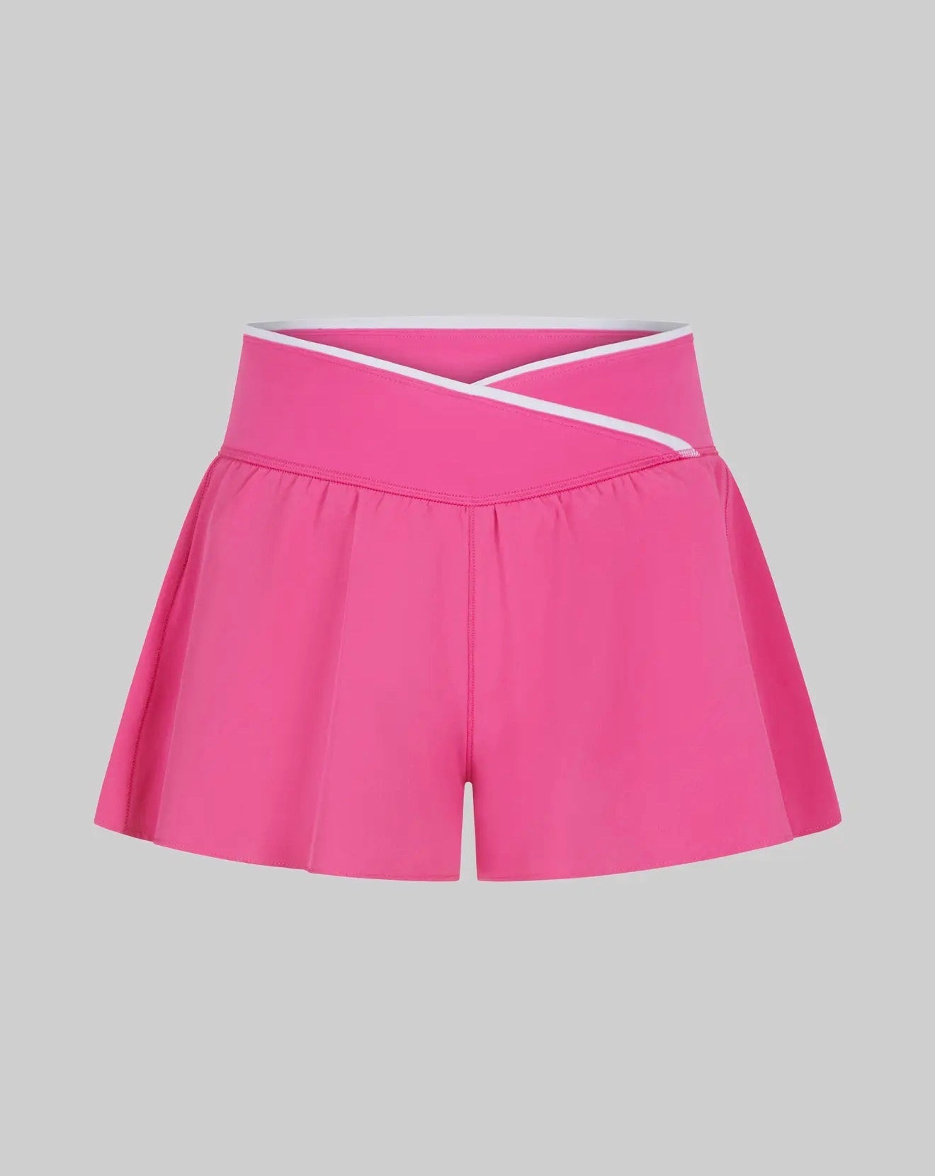 *PREORDER* Tween Crossover Shorts (pink/white)