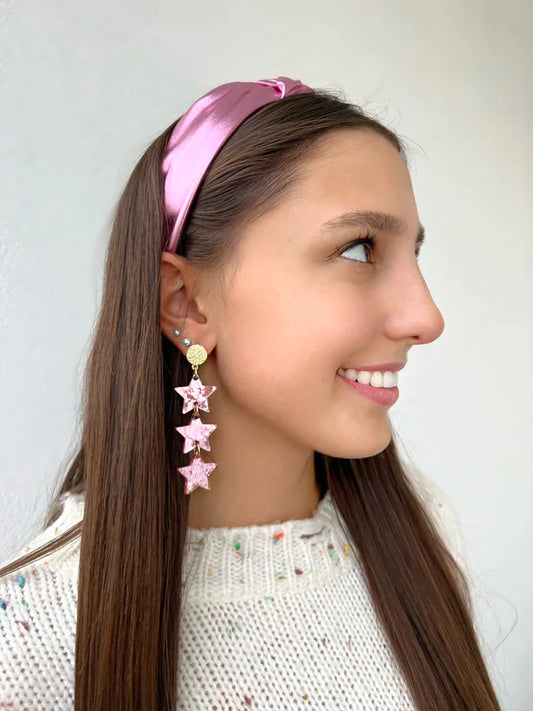 Shayla Triple Star Earrings