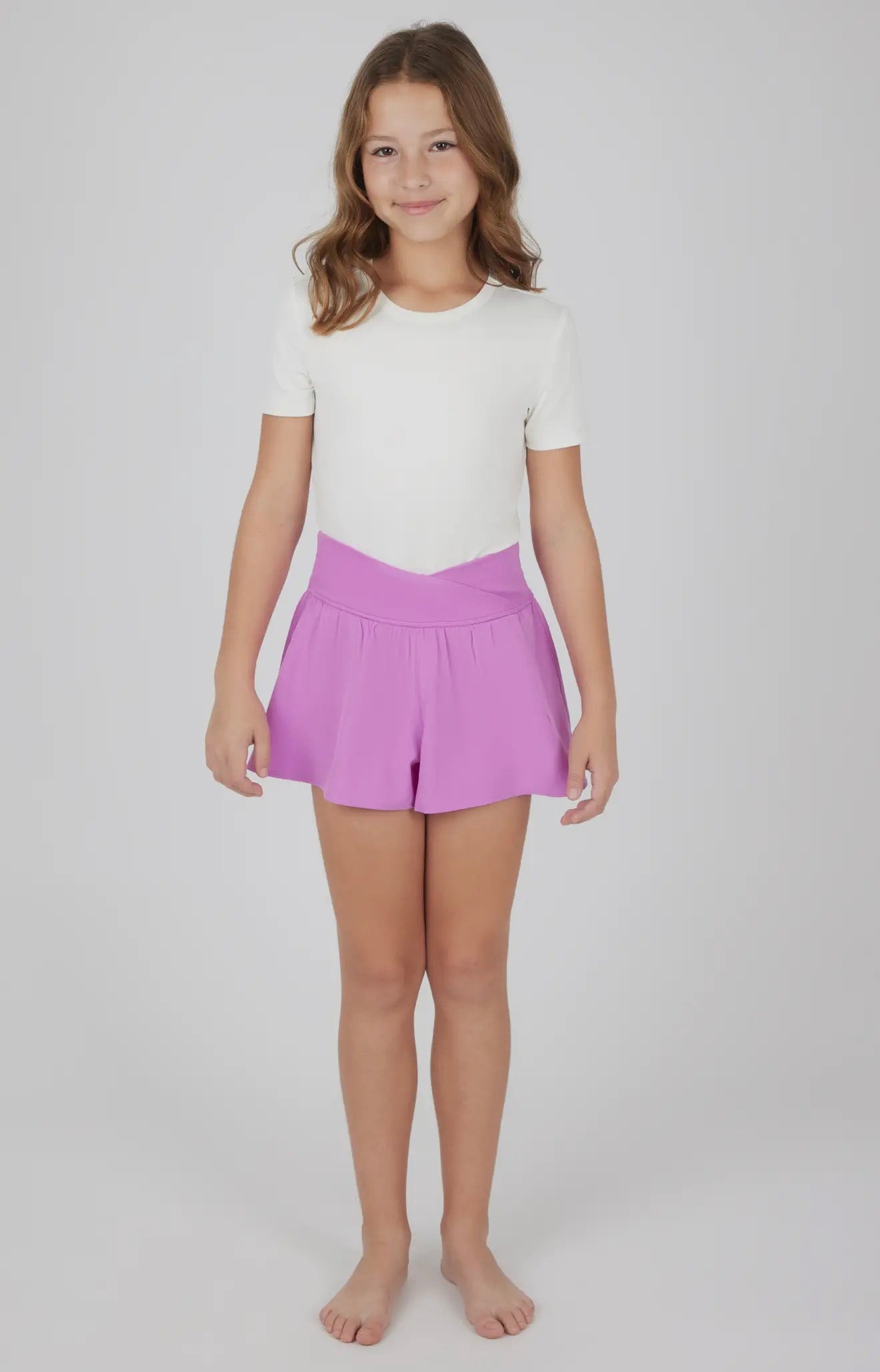 *PREORDER* Tween Crossover Hybrid Shorts With Built In Shorts (first bloom)