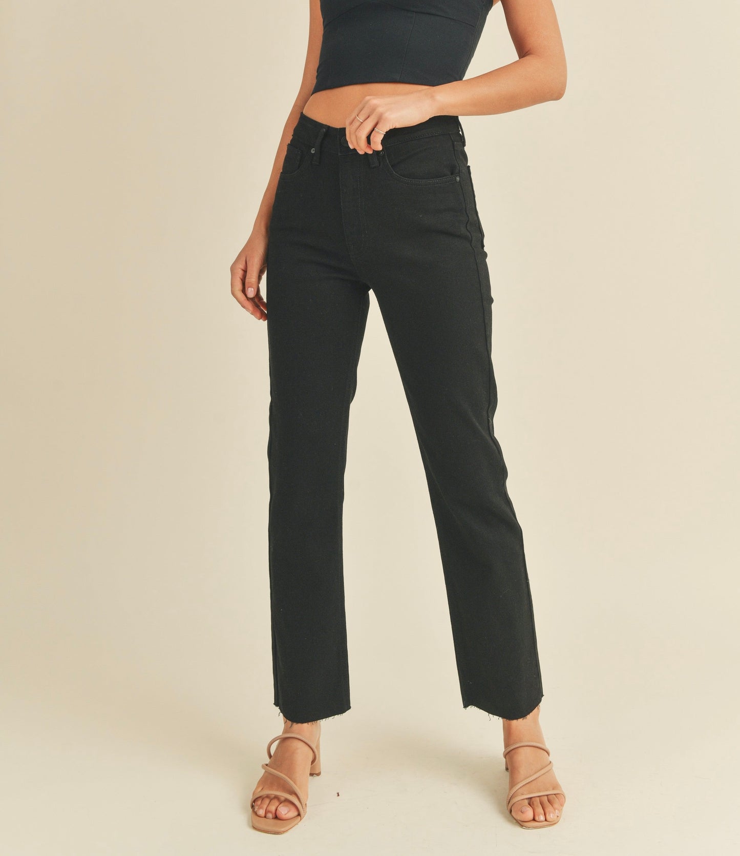 Trendy Presence Straight Leg Jeans