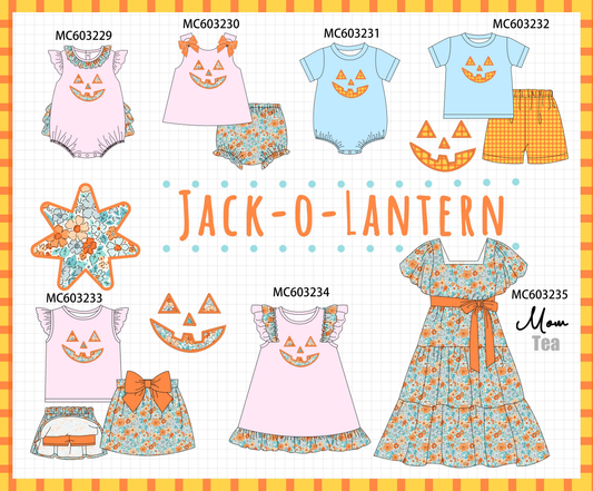 PO83 Halloween floral face applique collection
