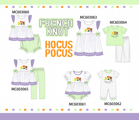 PO83 Hocus pocus french knot collection
