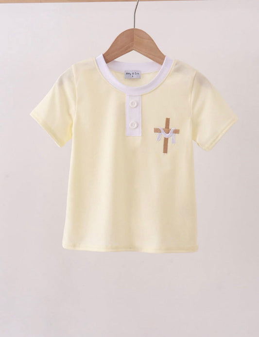 Yellow Cross Tee