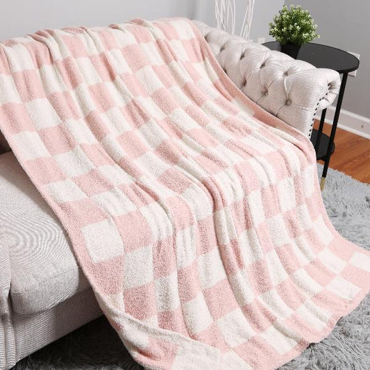 Checkered Print Blankets (50x60) (3 colors available)