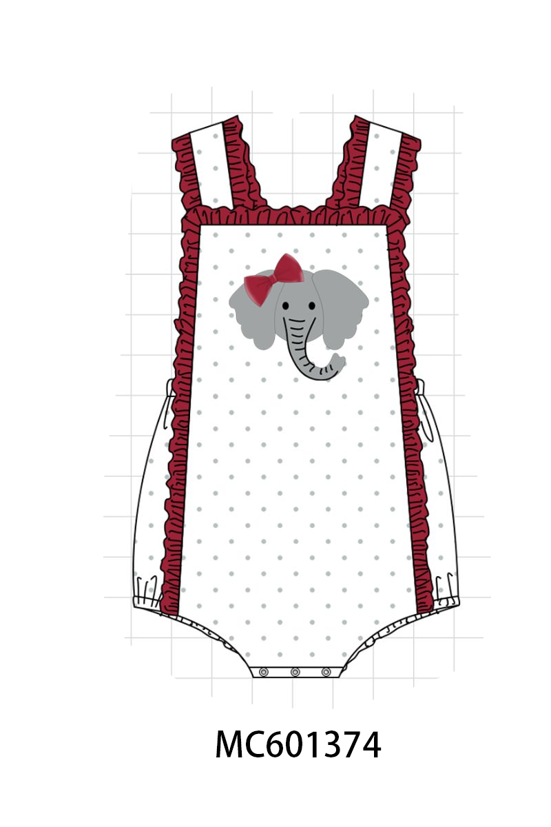 PO80 Maroon Alabama applique collection