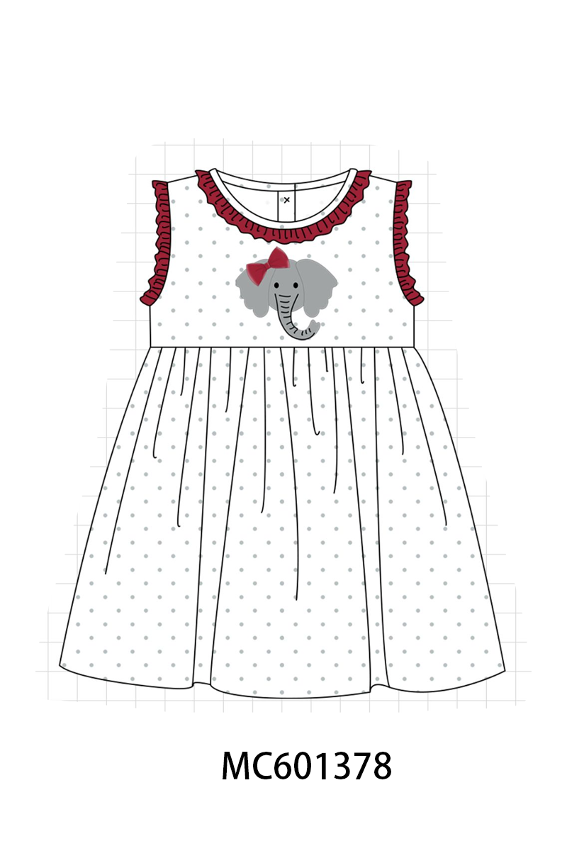 PO80 Maroon Alabama applique collection