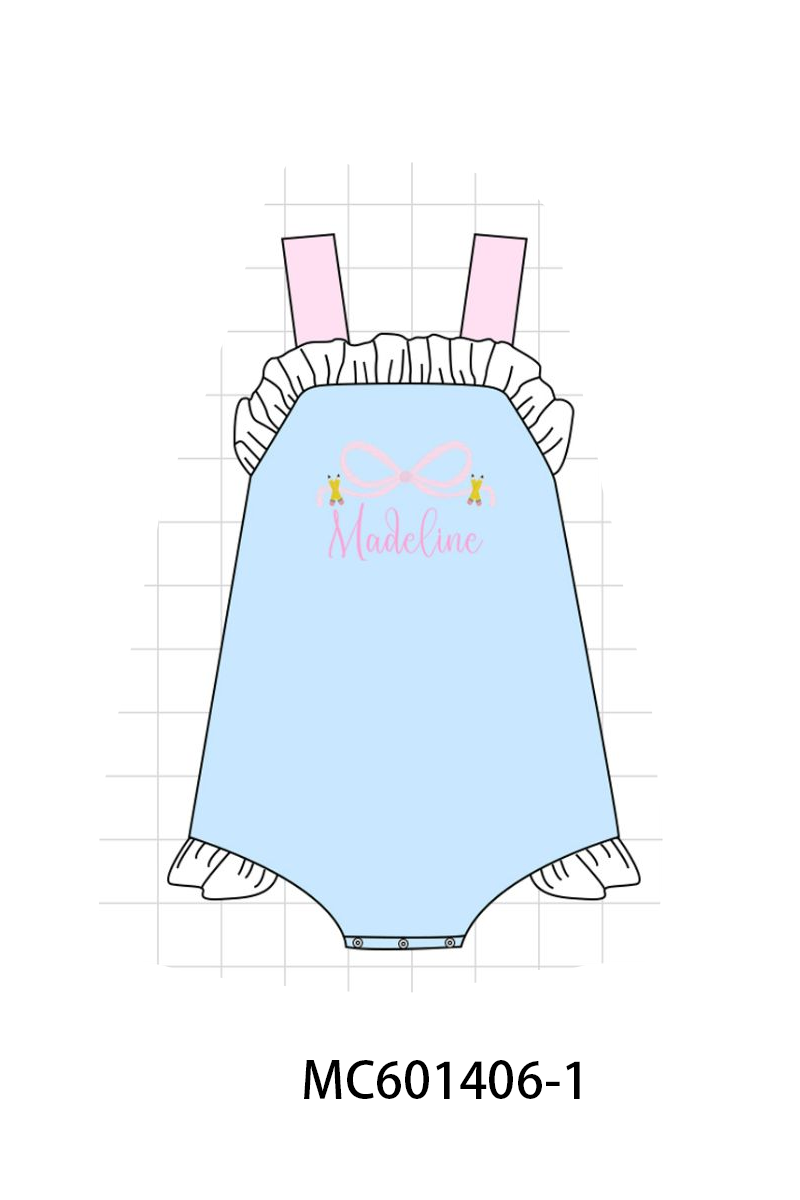 PO80 Back to school bow monogram embroidery collection