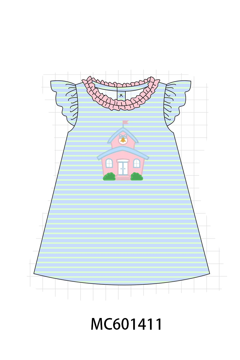 PO80 Back to school house applique collection