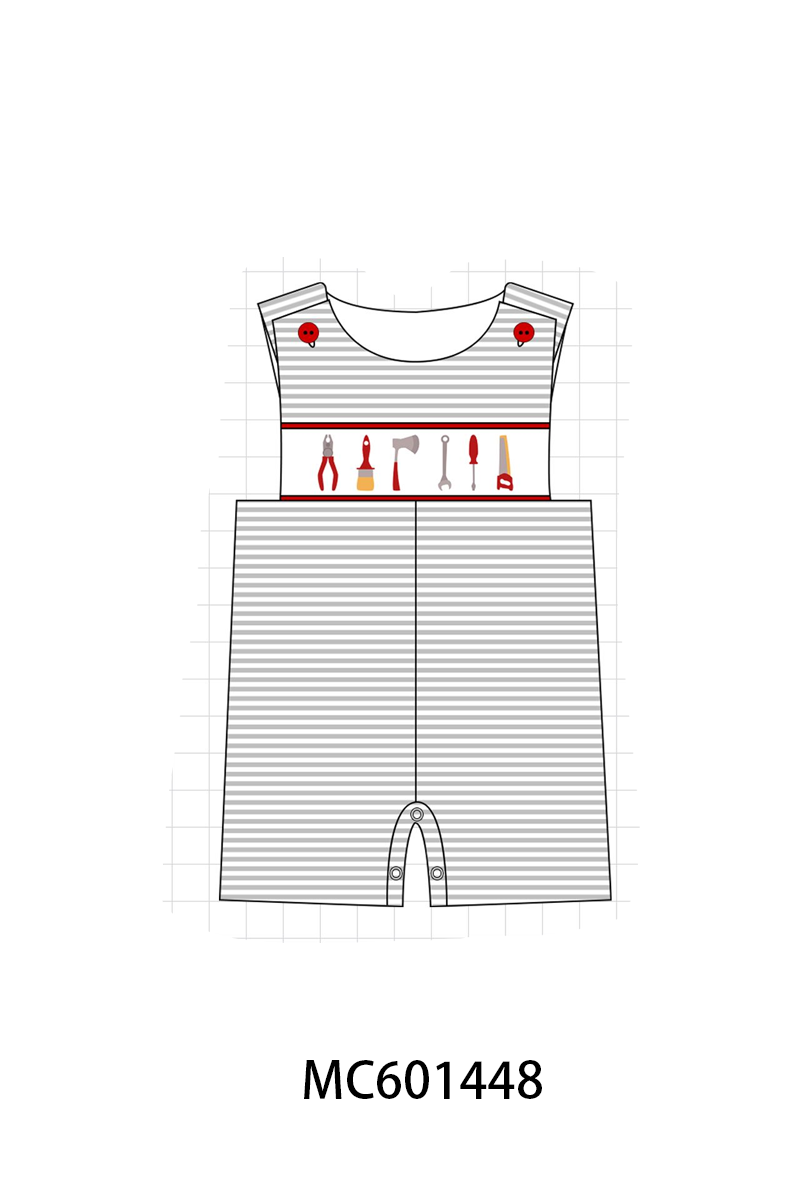 PO80 Red toolbox embroidery stripe collection