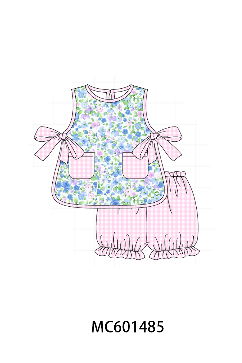 PO80 Blue purple & mint floral collection 1