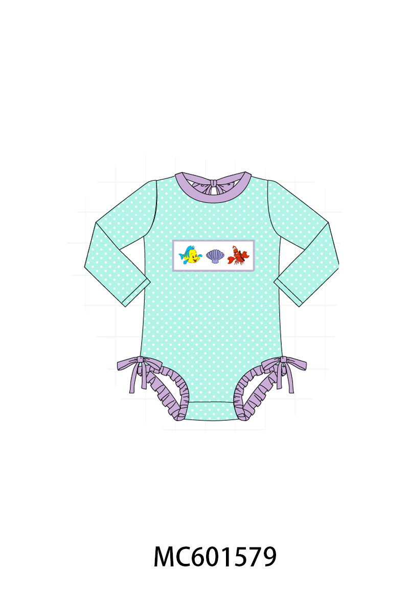 PO80 Mermaid shell lobster embroidery collection 2