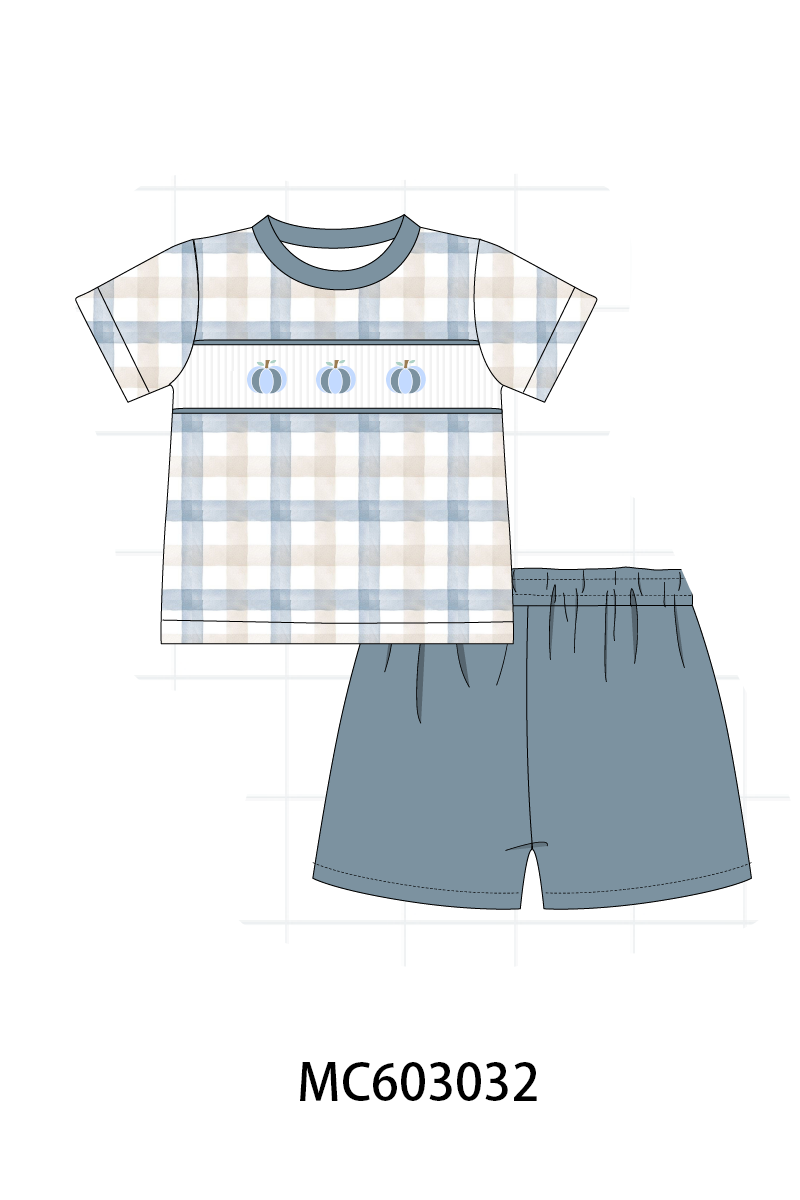 PO83 Pink pumpkin embroidery ruffle collection