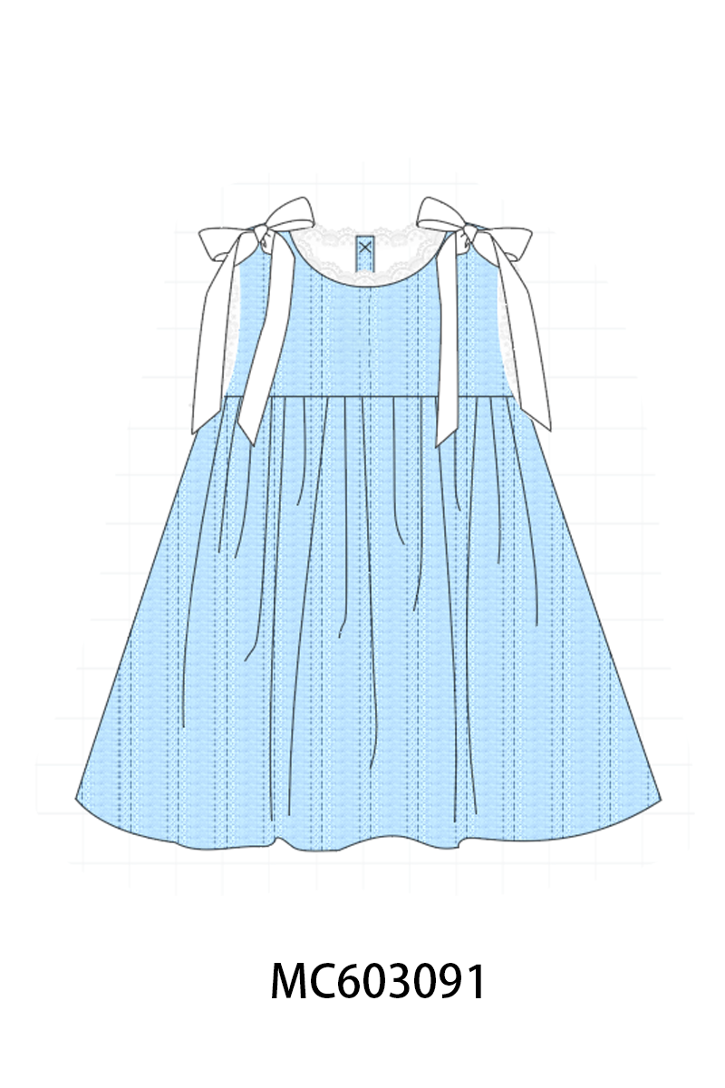 PO83 Blue ribbon lace collection