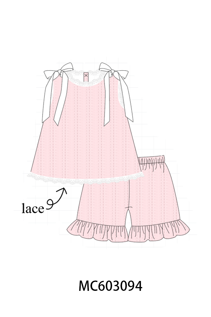 PO83 Pink ribbon lace collection