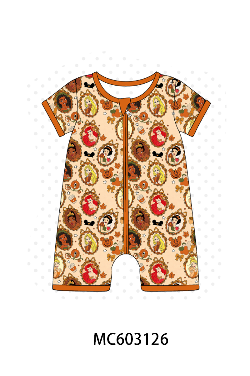 PO83 Orange princess bamboo collection