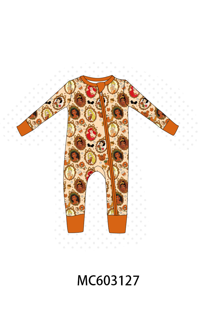 PO83 Orange princess bamboo collection