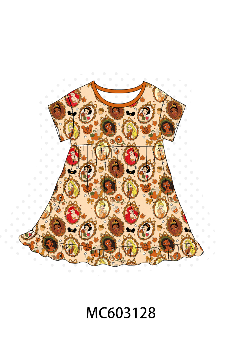 PO83 Orange princess bamboo collection