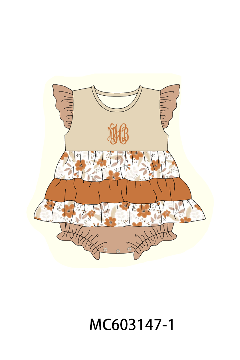PO83 Fall little monogram embroidery collection