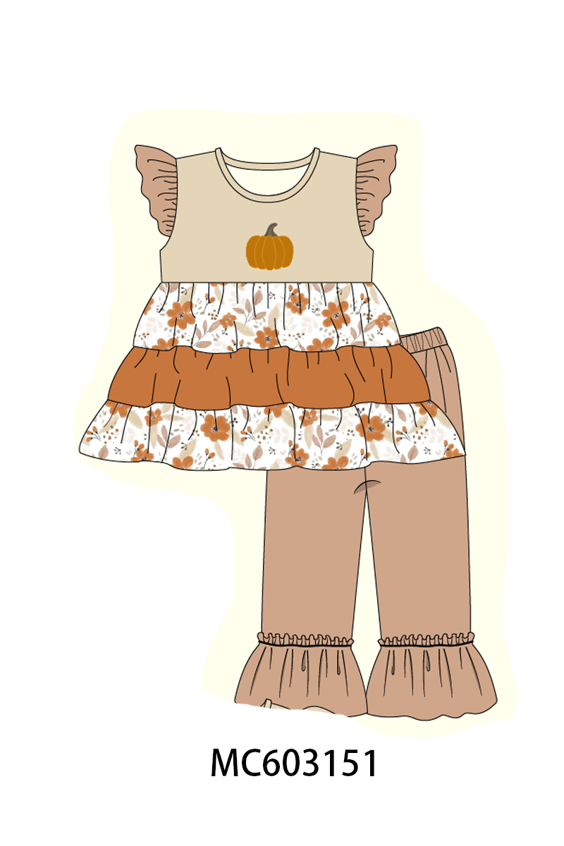 PO83 Fall little pumpkin embroidery collection