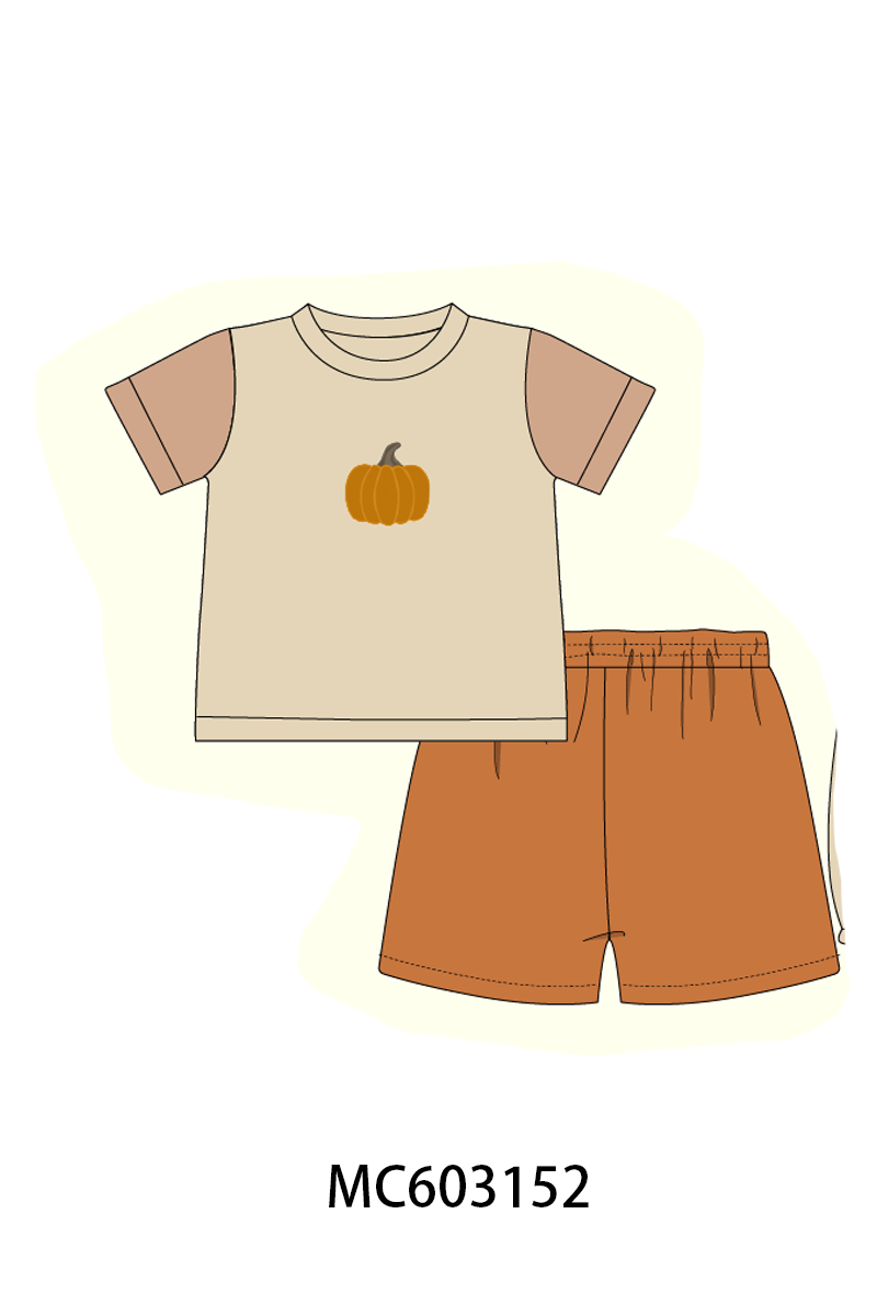 PO83 Fall little pumpkin embroidery collection