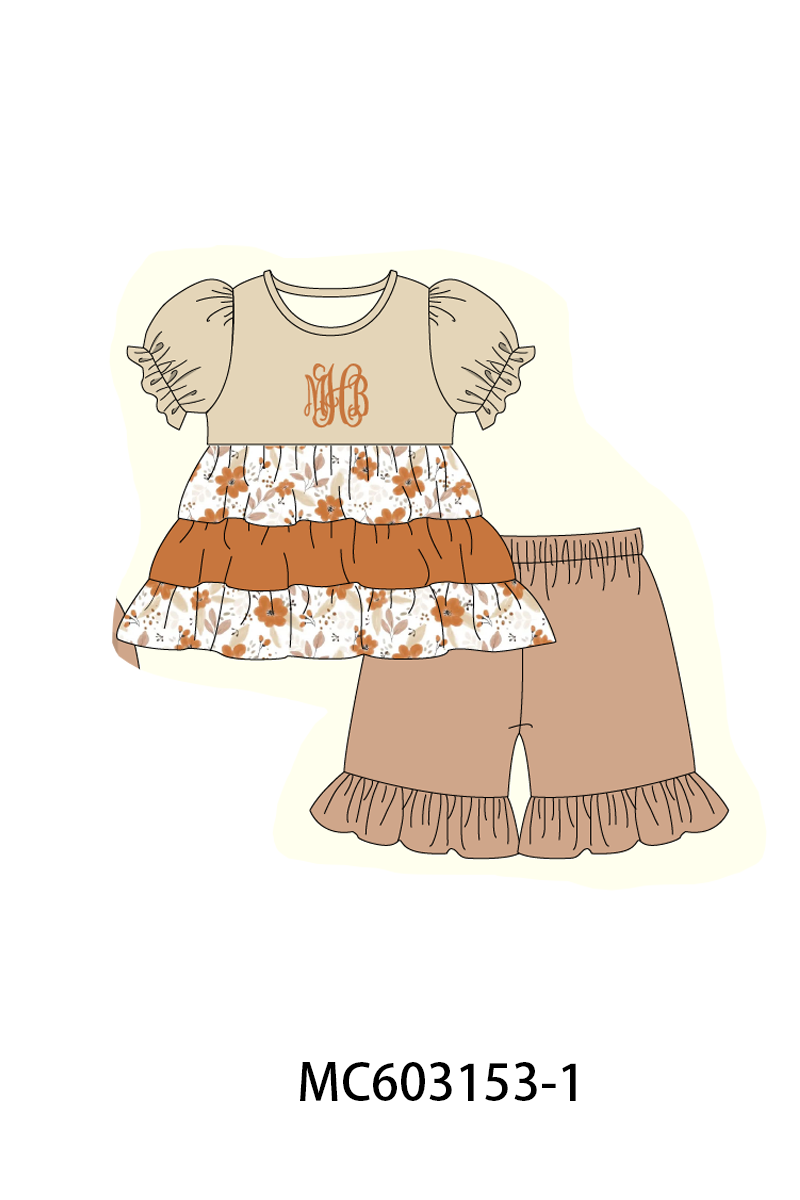 PO83 Fall little monogram embroidery collection